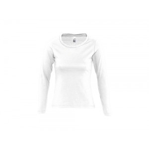 T-SHIRT SRA MANGA COMP. MAJESTIC BRANCO 